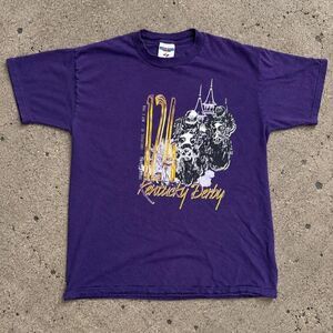 Jerzees Men's Purple T-shirt